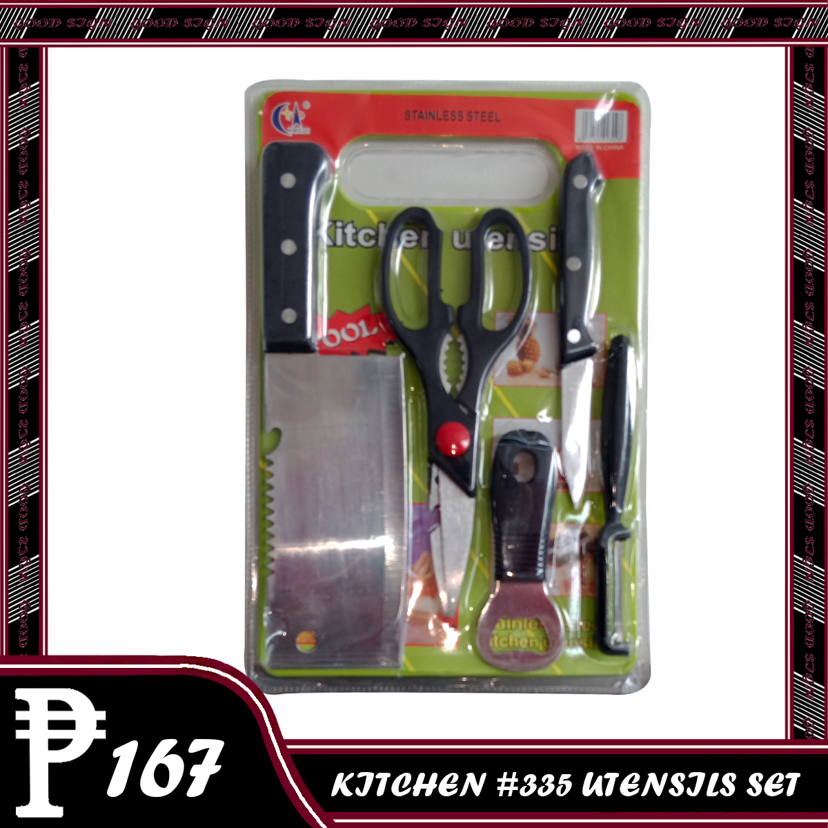 Kitchen 335 Utensils set Lazada PH
