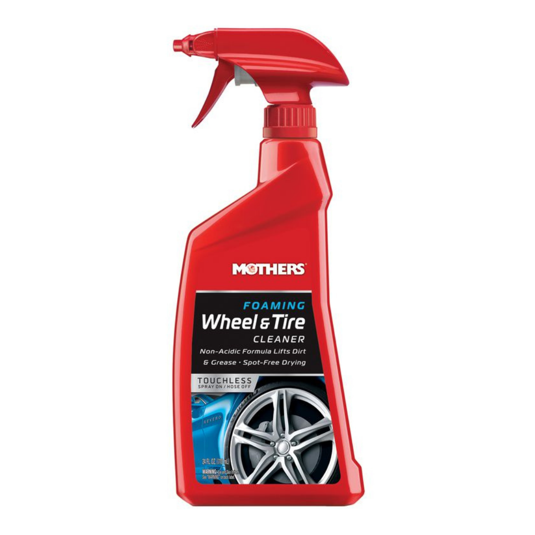 Mothers Wheel & Tire Cleaner, Foaming - 24 fl oz