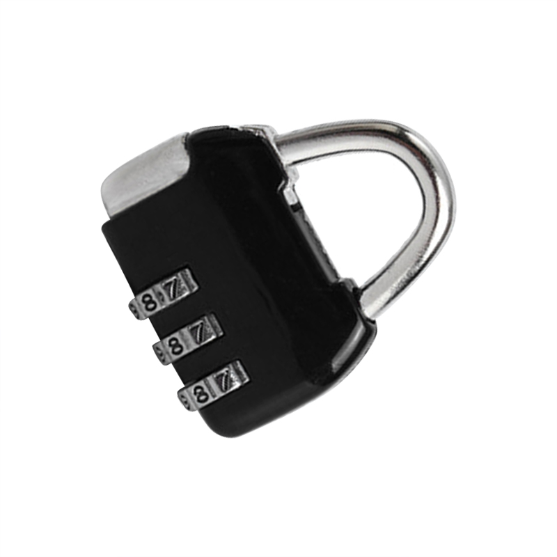 Cartoon Combination Lock Gym Mini Anti-theft Password Padlock