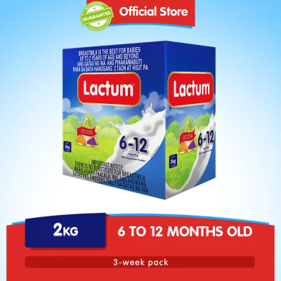 Lactum for 6-12 Months Old 2kg Milk Supplement Powder