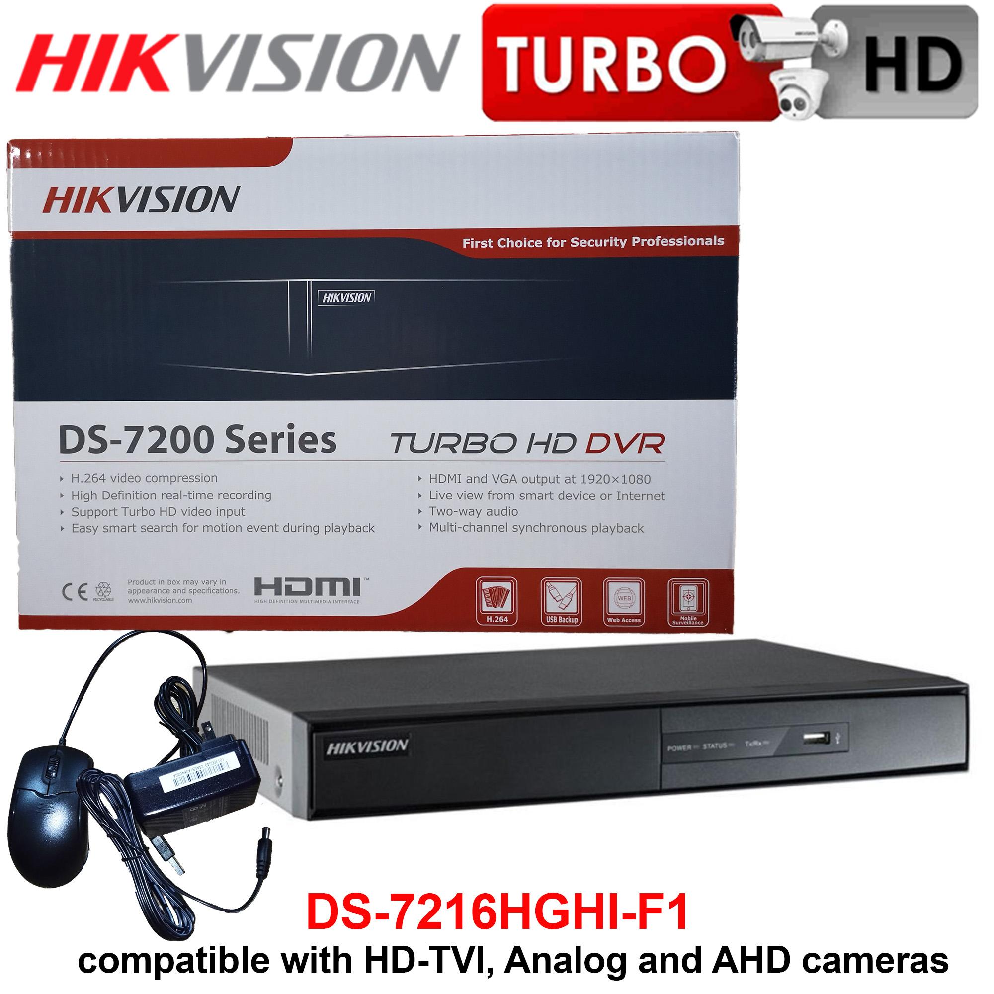 Ds 7216hghi F2 Hikvision H 264 1080p Lite 16ch 2sata 1u Dvr Audio I O 1 1 100m X 1 Hdmi X 1 Lazada Ph