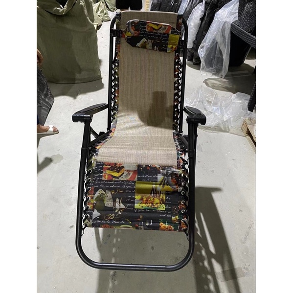 FUER Foldable Reclining Chair Folding chair foldable chair Lazada PH