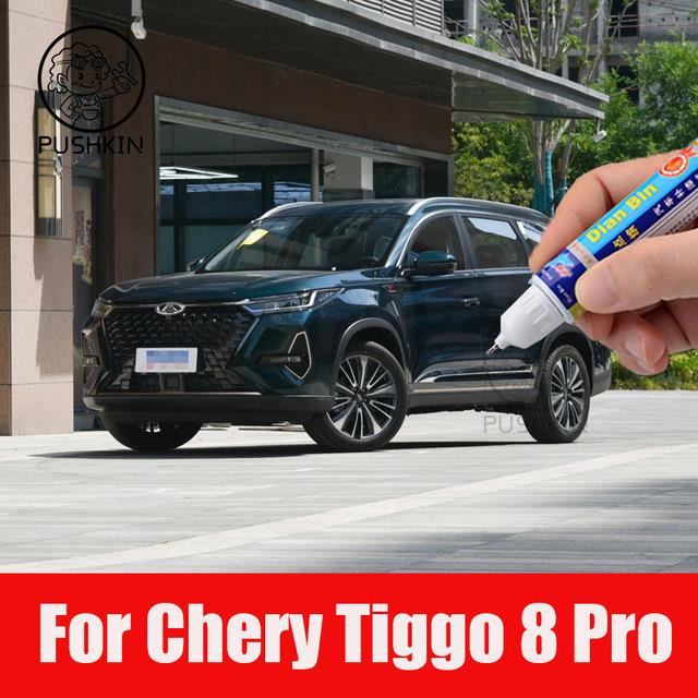 Tiggo 8pro touch-up pen Sky Aurora White Mecha Samurai black car
