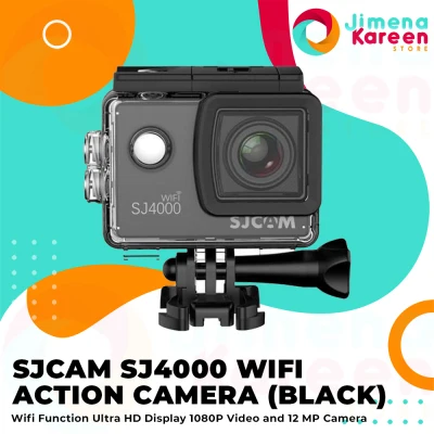SJCAM SJ4000 Wifi 2.0 LCD Novatek Chipset wifi 12 MP Action Camera Sport DVR (black)