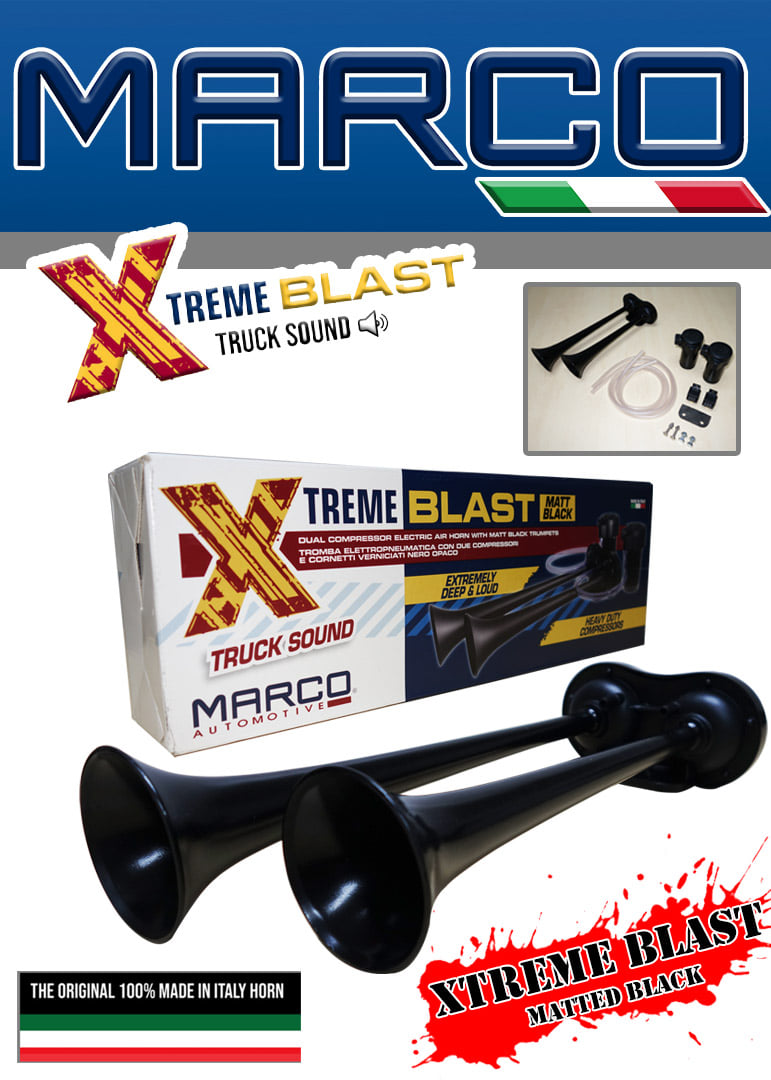 MArco Extreme Blast Horn (BLACK) Lazada PH