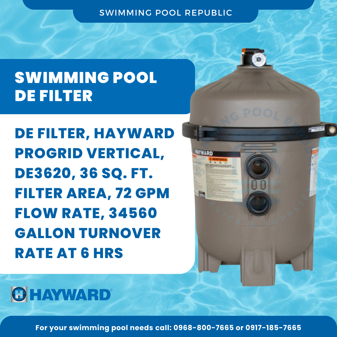 Swimming Pool De Filter Hayward Progrid Vertical De Sq Ft Filter Area Gpm Flow