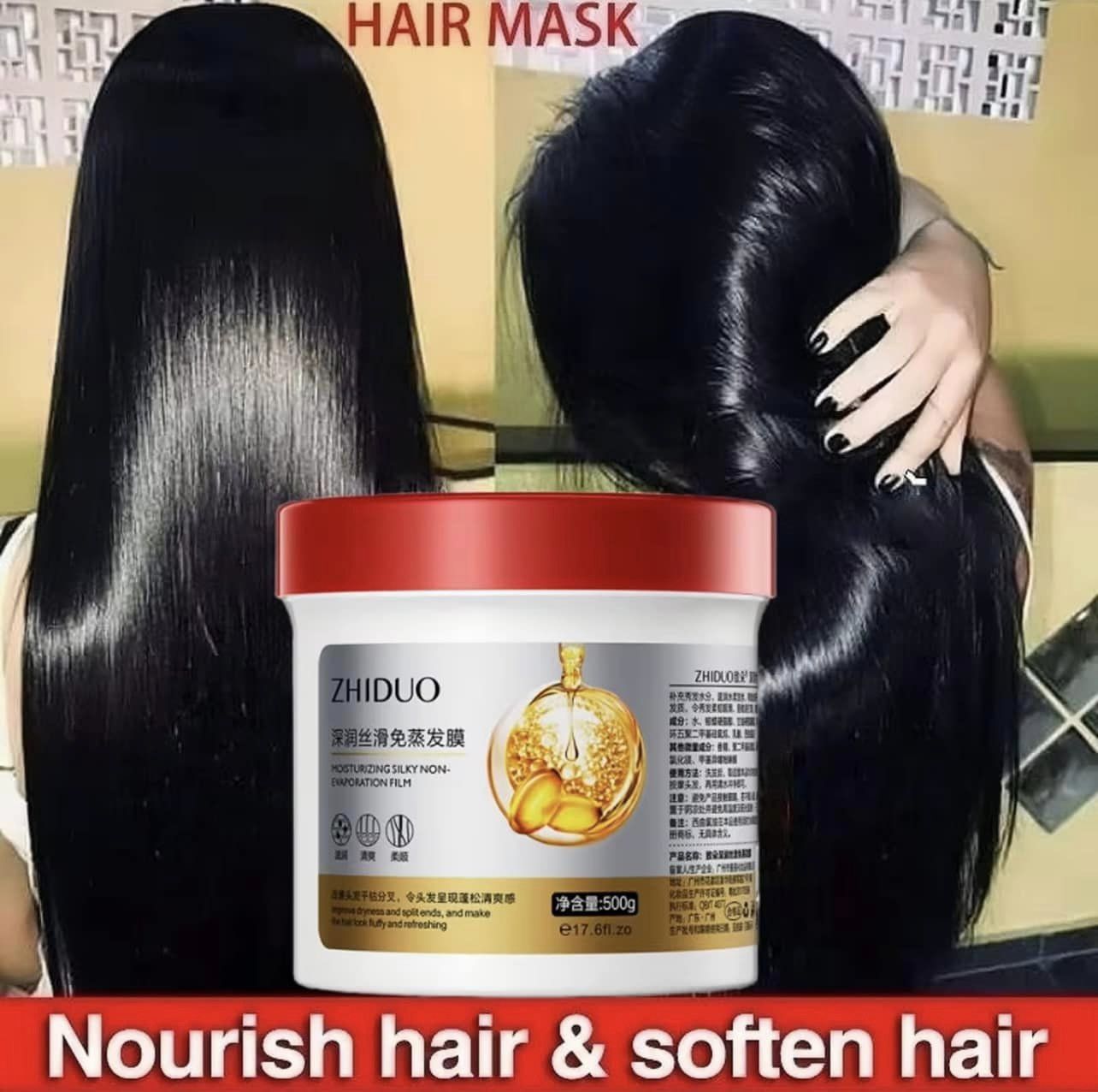 Zhiduo Hair Mask straightening amino acid repairing moisturizing