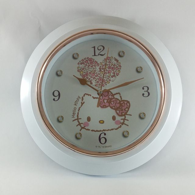 Hello Kitty Wall Clock Collections 10" Lazada PH