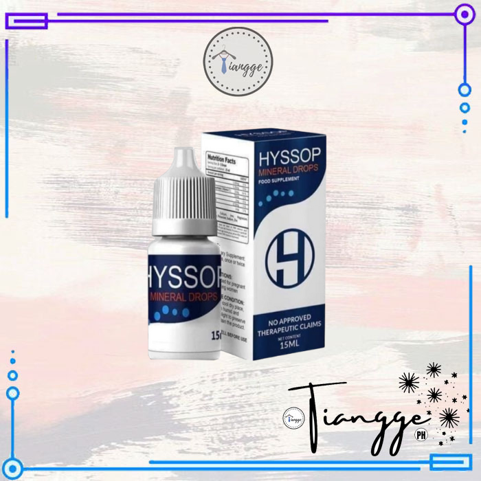 Tiangge | HYSSOP MINERAL DROPS, helps with eye-related problems ...