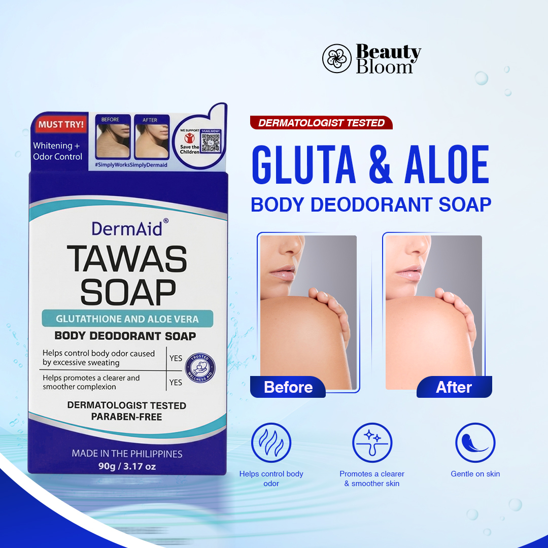 Dermaid Tawas Soap Body Deodorant Soap | Lazada PH