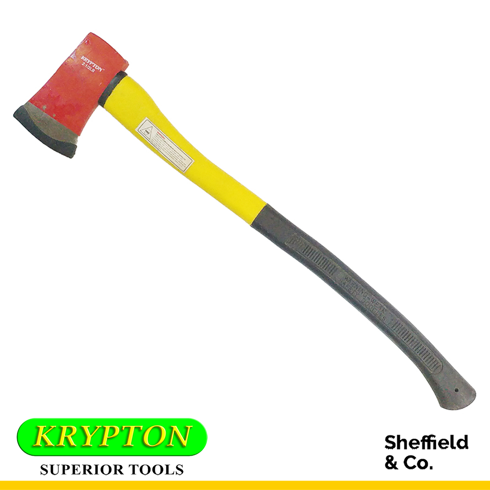 KRYPTON Hand Axe (Tool) with Fiberglass Handle, 21/2 lbs Lazada PH