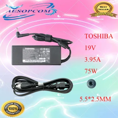 LAPTOP CHARGER 19V 3.95A FOR Toshiba Satellite L300 A305 L305 L305D A355 L355 L355D A505 L500D L505D L505 L555 L755D L755 M505 M645 P500 P755 L300 L750 U305 U400 U405 BLACK