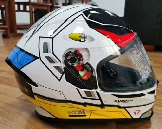 Zebra Helmet Gundam edition | Lazada PH