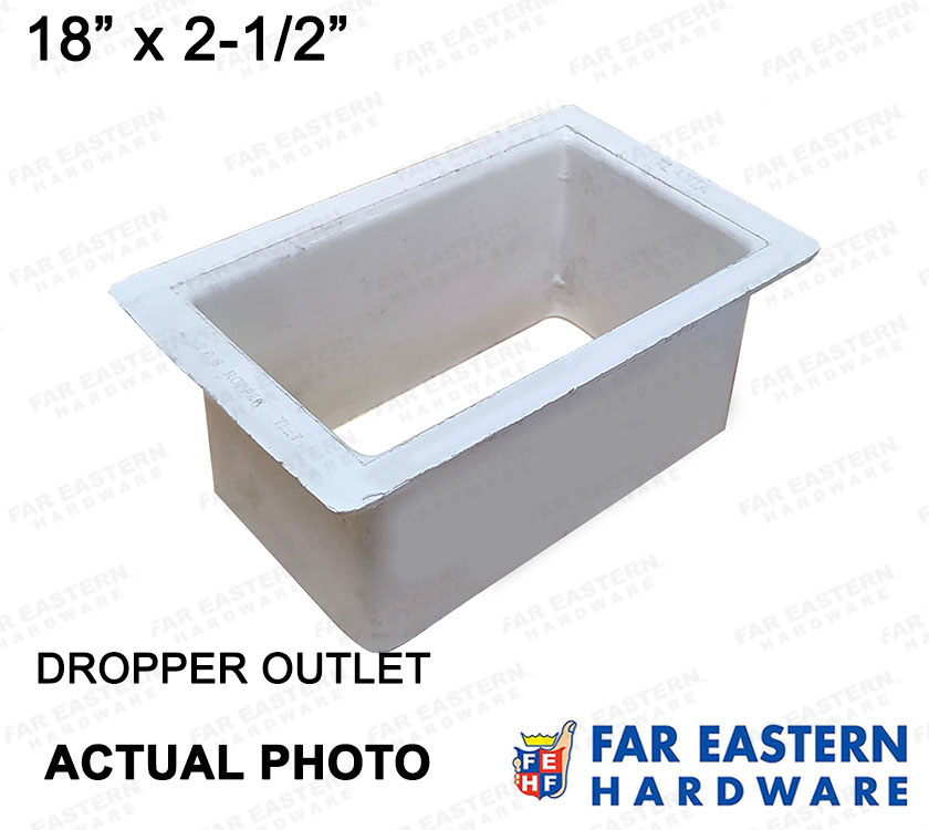 ATLANTA DURACON Rain Water Downspout Gutter System Connector PVC