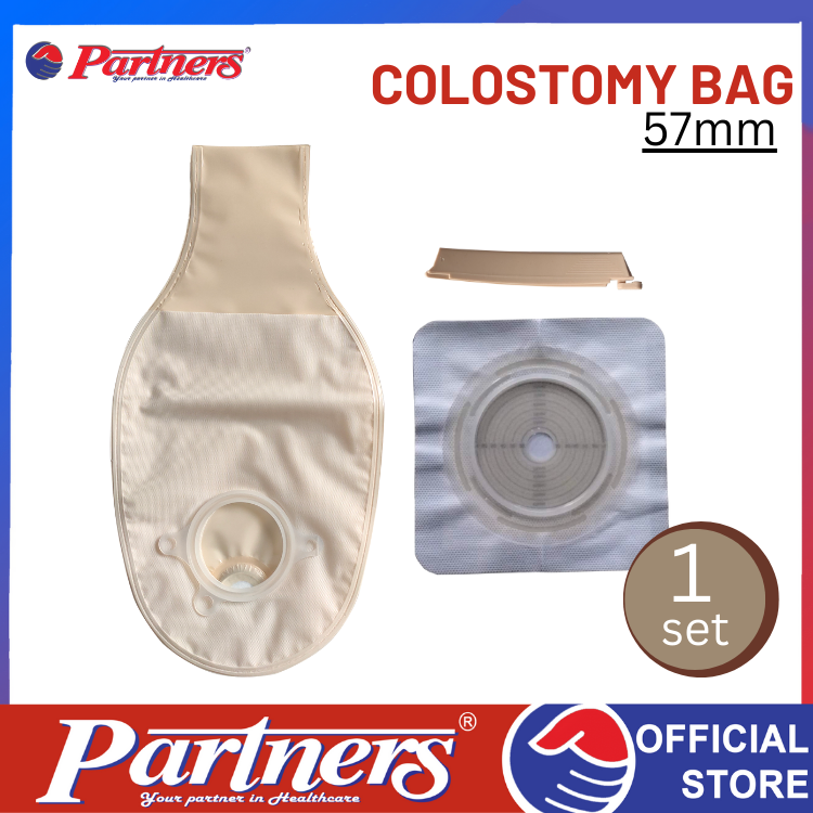 PARTNERS COLOSTOMY BAG 57MM (1 set) | Lazada PH