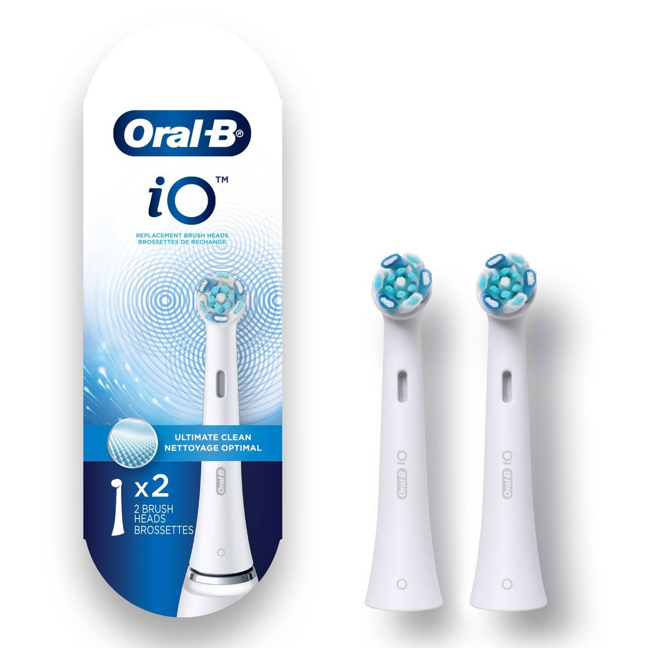 Oral-B IO cuối cùng sạch thay thế đầu bàn chải đánh răng điện làm sạch sâu cao cấp chăm sóc nhẹ nhàn