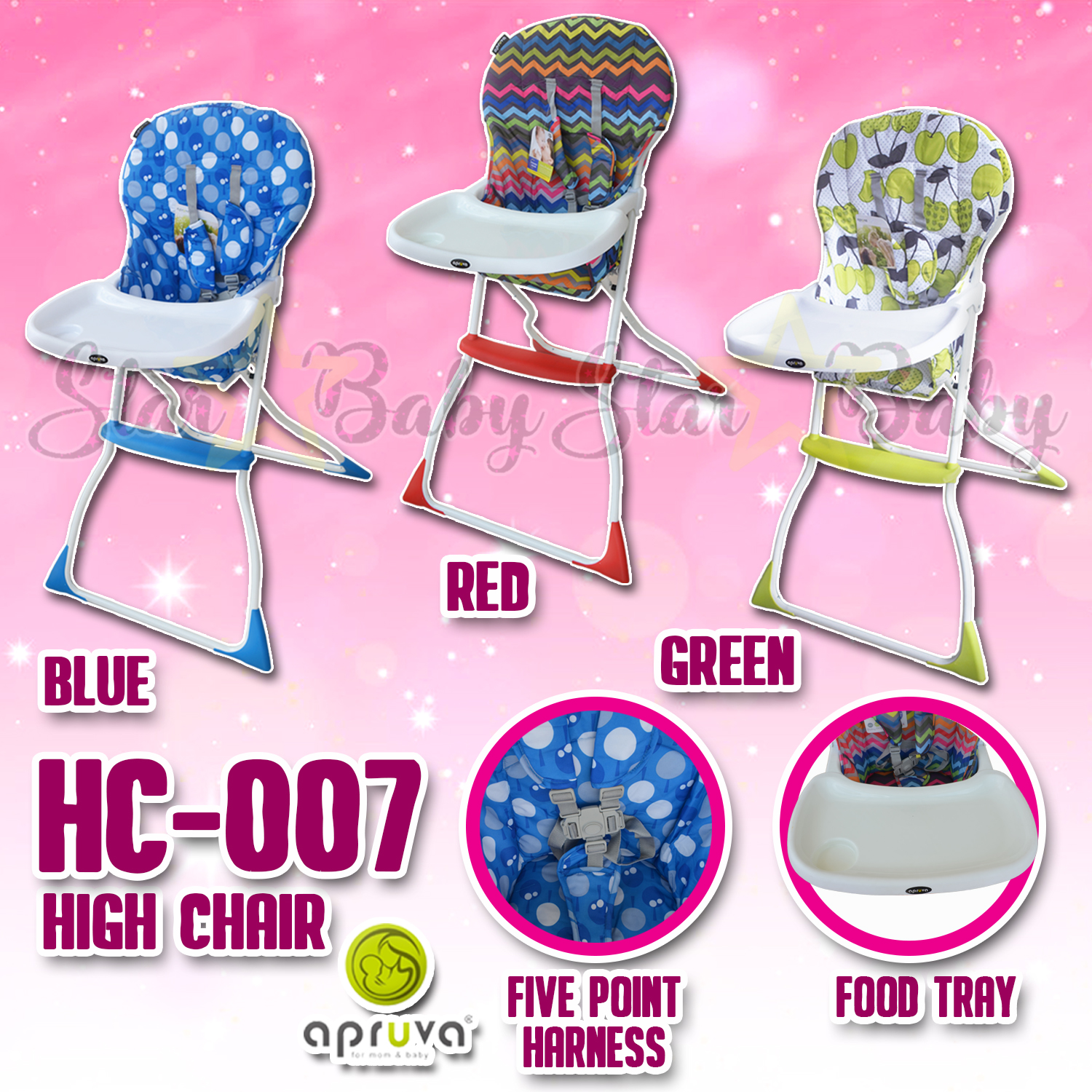 apruva high chair price