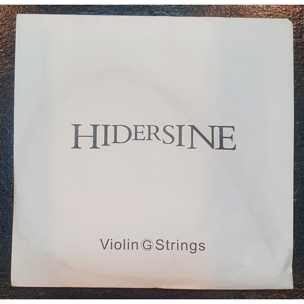 【COD】 Hidersine Synthetic Core Violin G String 1/4 up to 1/2 size