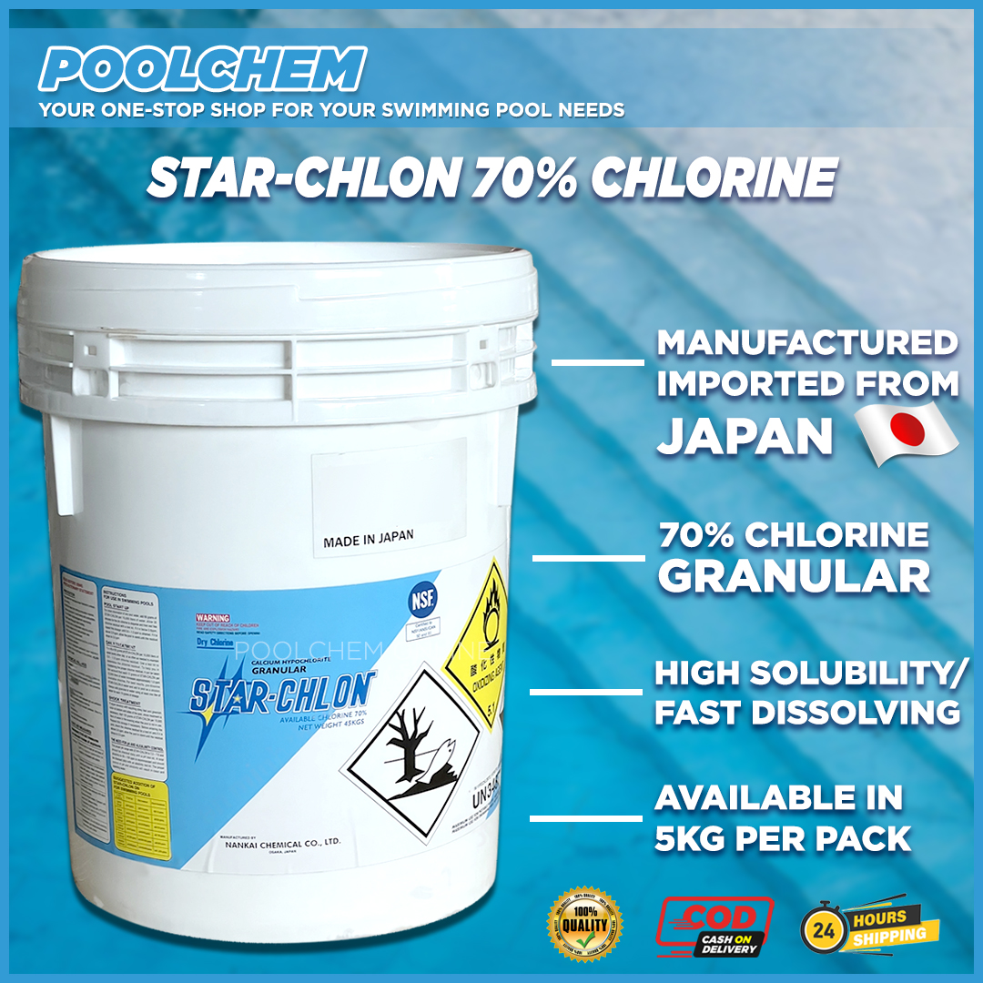 Poolchem Star Chlon Chlorine Made In Japan For Swimming Pool Kilo