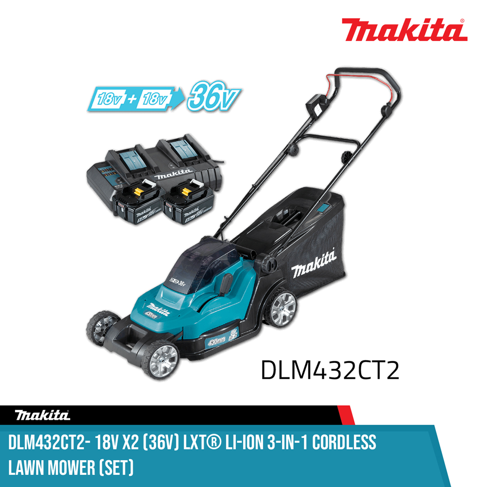 Li-Ion 3-in-1 Cordless Lawn Mower (Set 