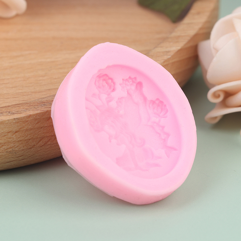 UG Fairy Silicone Mold Cake Decor Tools Cookie Baking Candy Chocolate Soap Mold