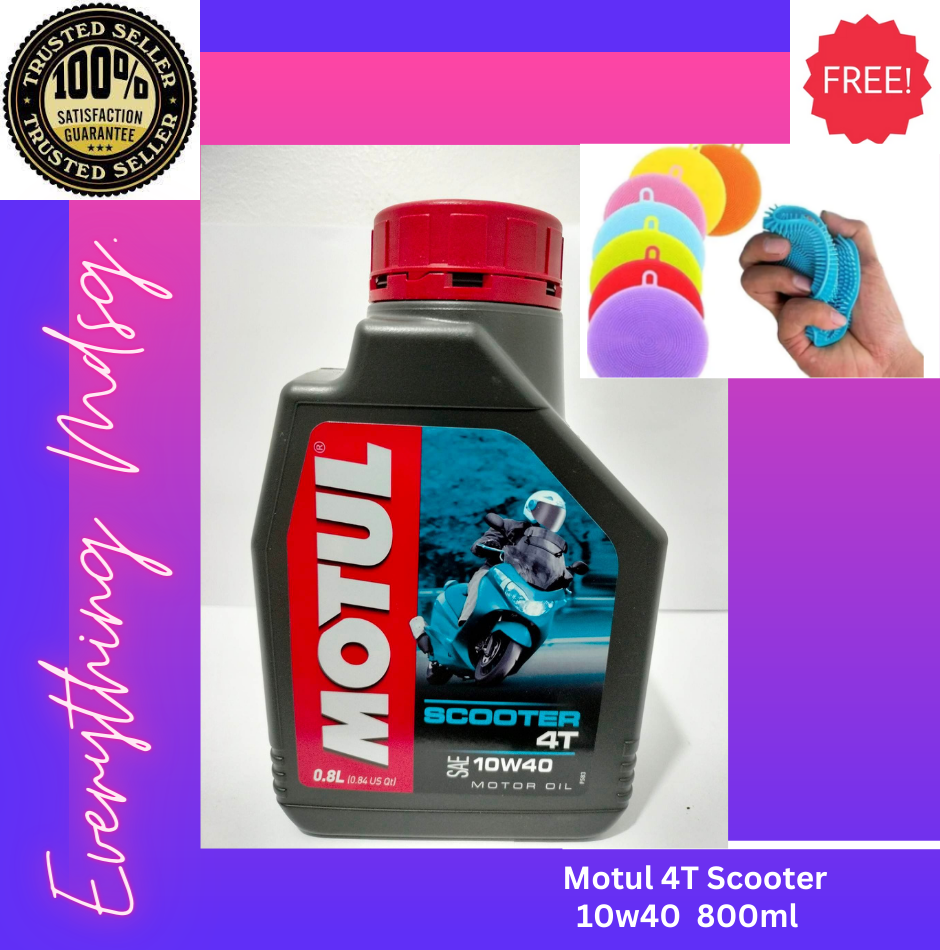 Motul 10w 40/ Motul scooter oil 800ml Lazada PH