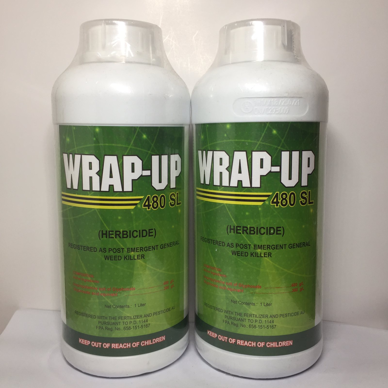 [VET SUPPORT] 2pcs WRAPUP 1Liter 480 SL AGROCHINA / WATER SOLUBLE