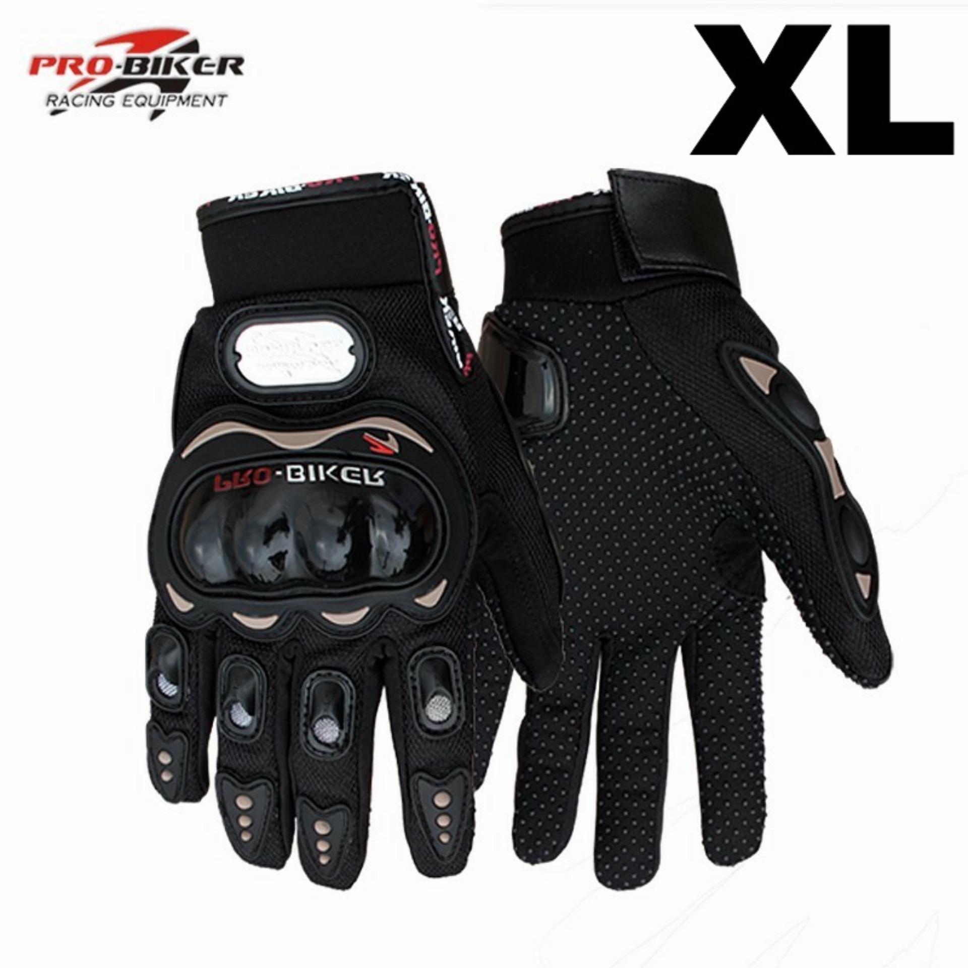 pro biker racing equipment gloves