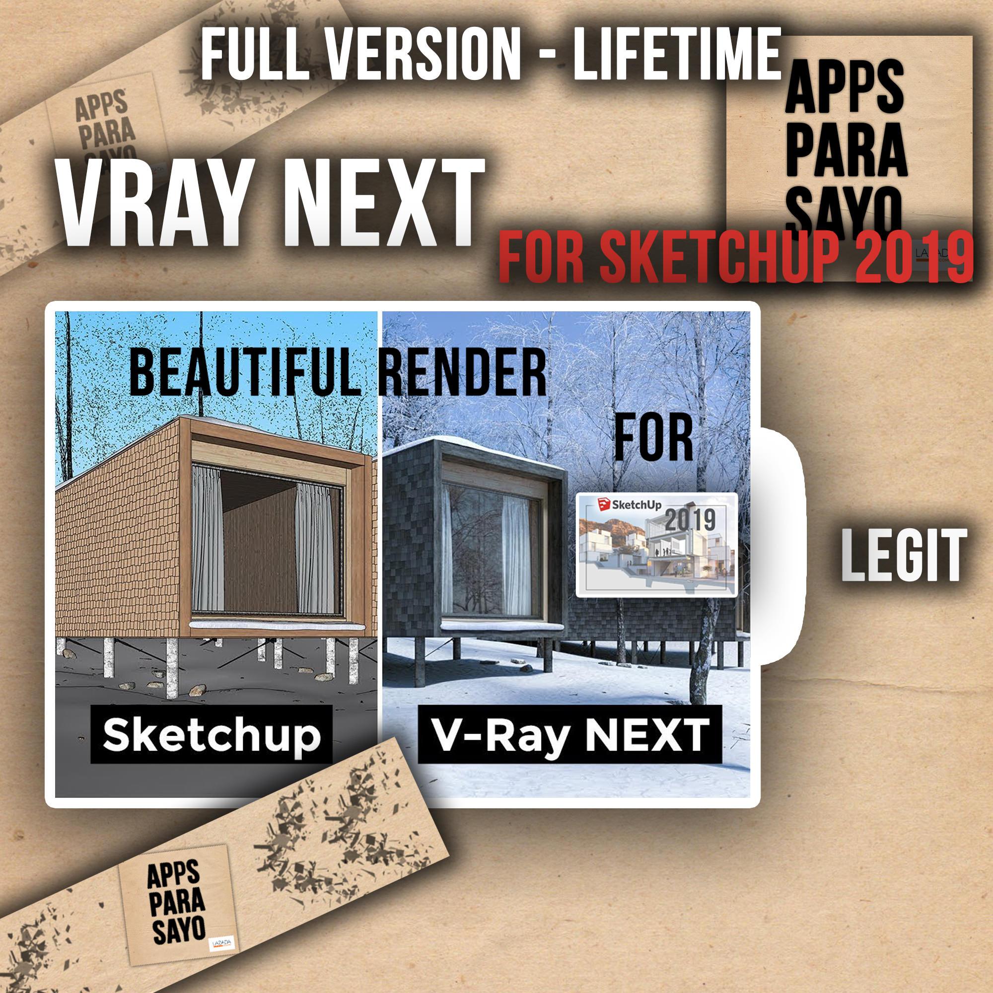 code vray next for sketchup
