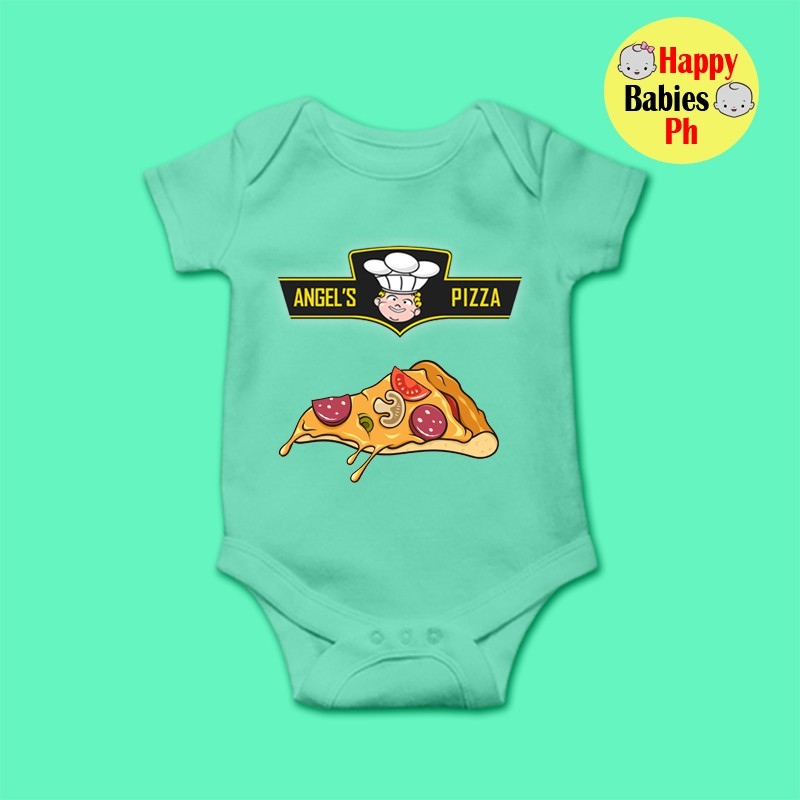 【COD】 Angels Pizza Baby Onesie Lazada PH