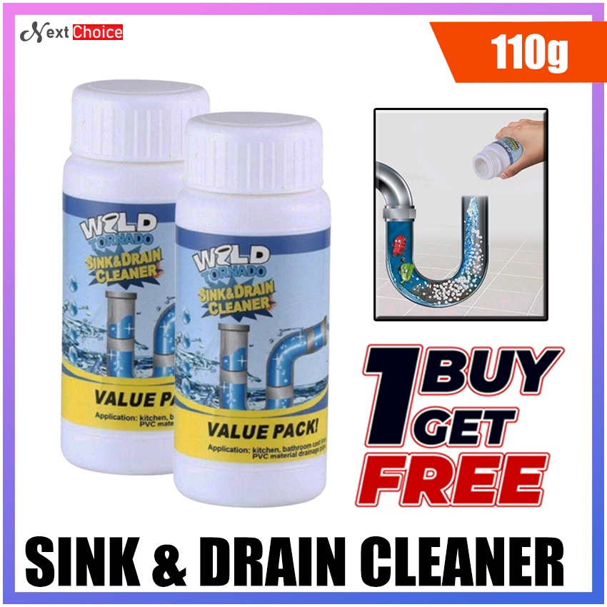 BUY 1 TAKE 1 Sink and Drain Cleaner Best Drain And Toilet Cleaner Fast