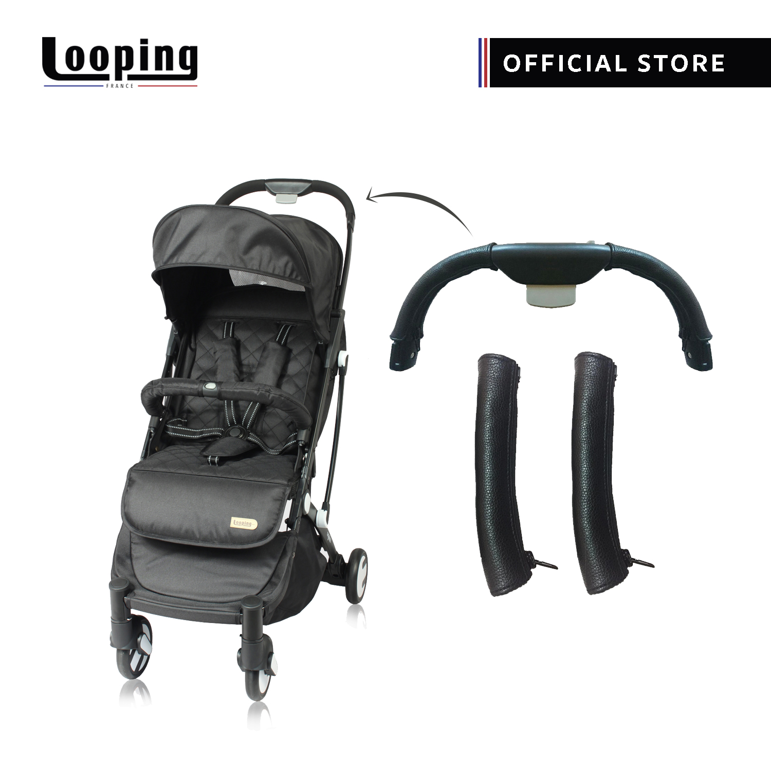 looping stroller squizz 3