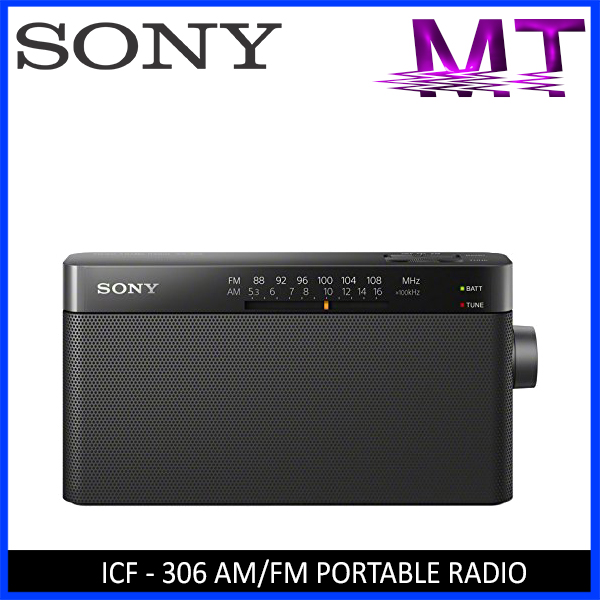SONY Portable Radio ICF306 FM/AM Lazada PH