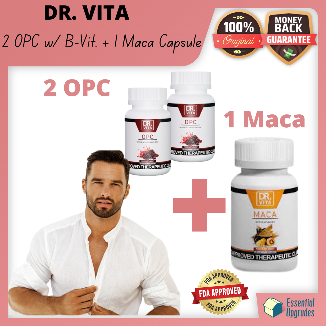 100 SAFE & ORIGINAL Dr Vita OPC with BVitamin and Zinc for Prostate