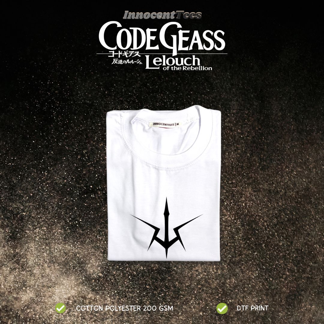 [INNOCENTTEES] CODE GEASS TSHIRT II ANIME INSPIRED SHIRT II SMALL TO ...
