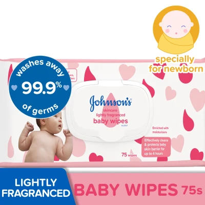 [BABY WIPES] Johnson's Baby Skincare Wipes 75s