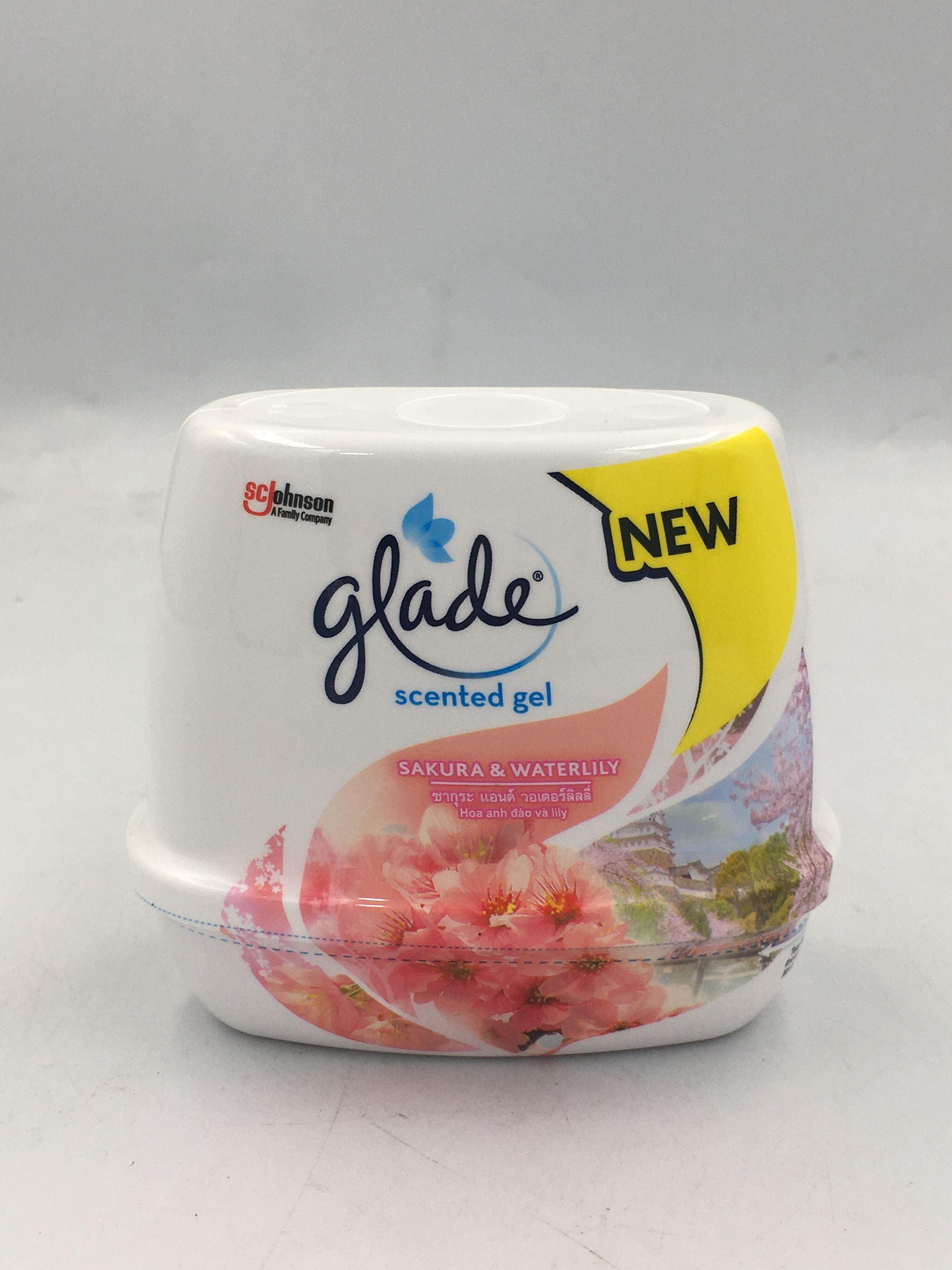 Glade Scented Gel 180g Sakura & Waterlily Lazada PH
