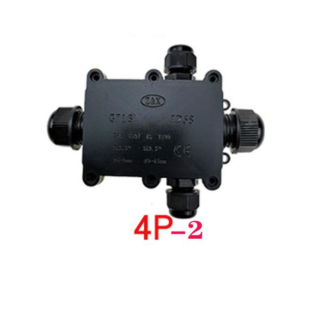 Ip68 23456 Way Waterproof Junction Box Electrical Enclosure Cable Connecting Terminal Block 3081