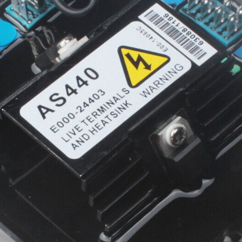 AS440 Generator Automatic Voltage Regulator Input AC 190-264V 4A Engine AVR Voltage Regulator Generator Accessories and Parts