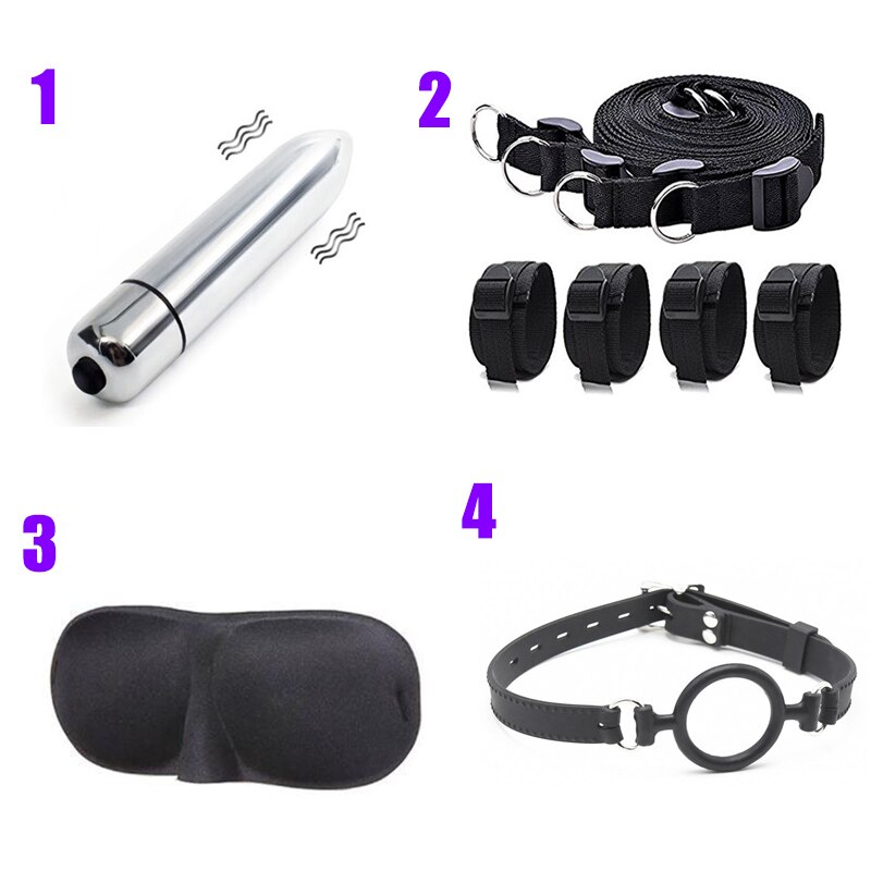 Electric Shock Vagina Pen Labia Clips Nipple Clamp Bdsm Bondage Clit Stimulator Set Restraint