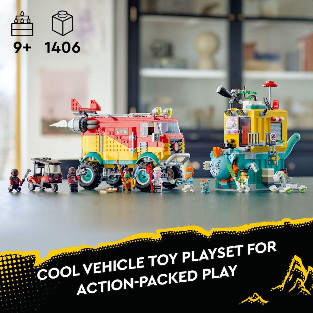 【Official】 LEGO 80038 Monkie Kid’s Team Van 8003pcs 9+