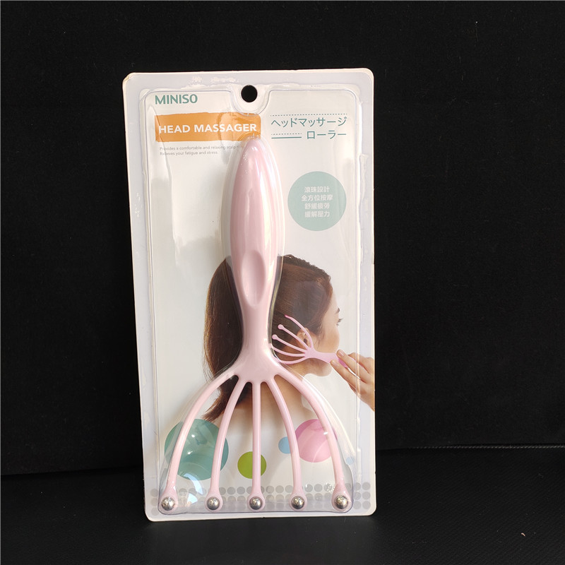 MINISO famous head massager five claw ball scratching scalp massage