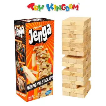 Hasbro Classic Jenga Blocks Tabletop 