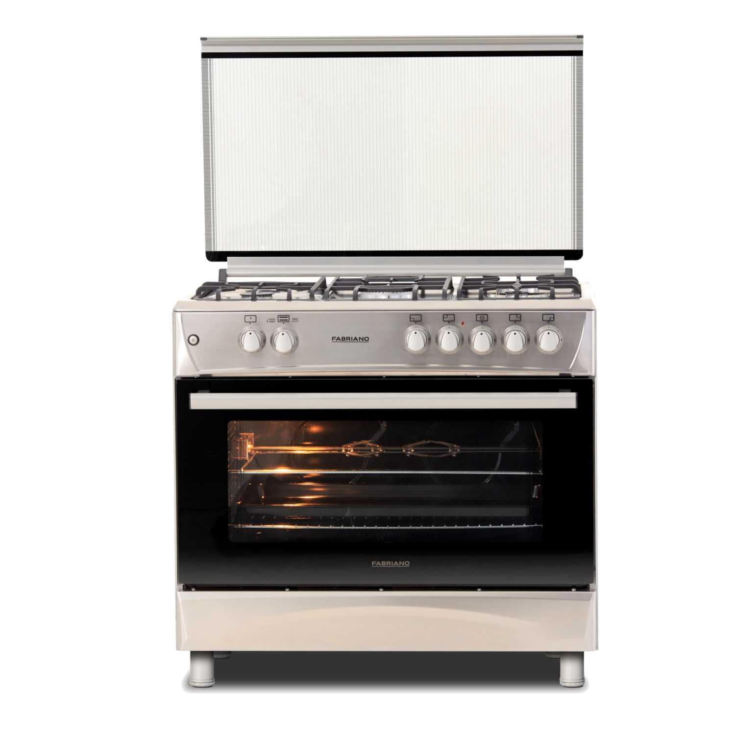 Fabriano Gas Range F9P41G2SS 90cm w/ Rotisserie (Made in Europe