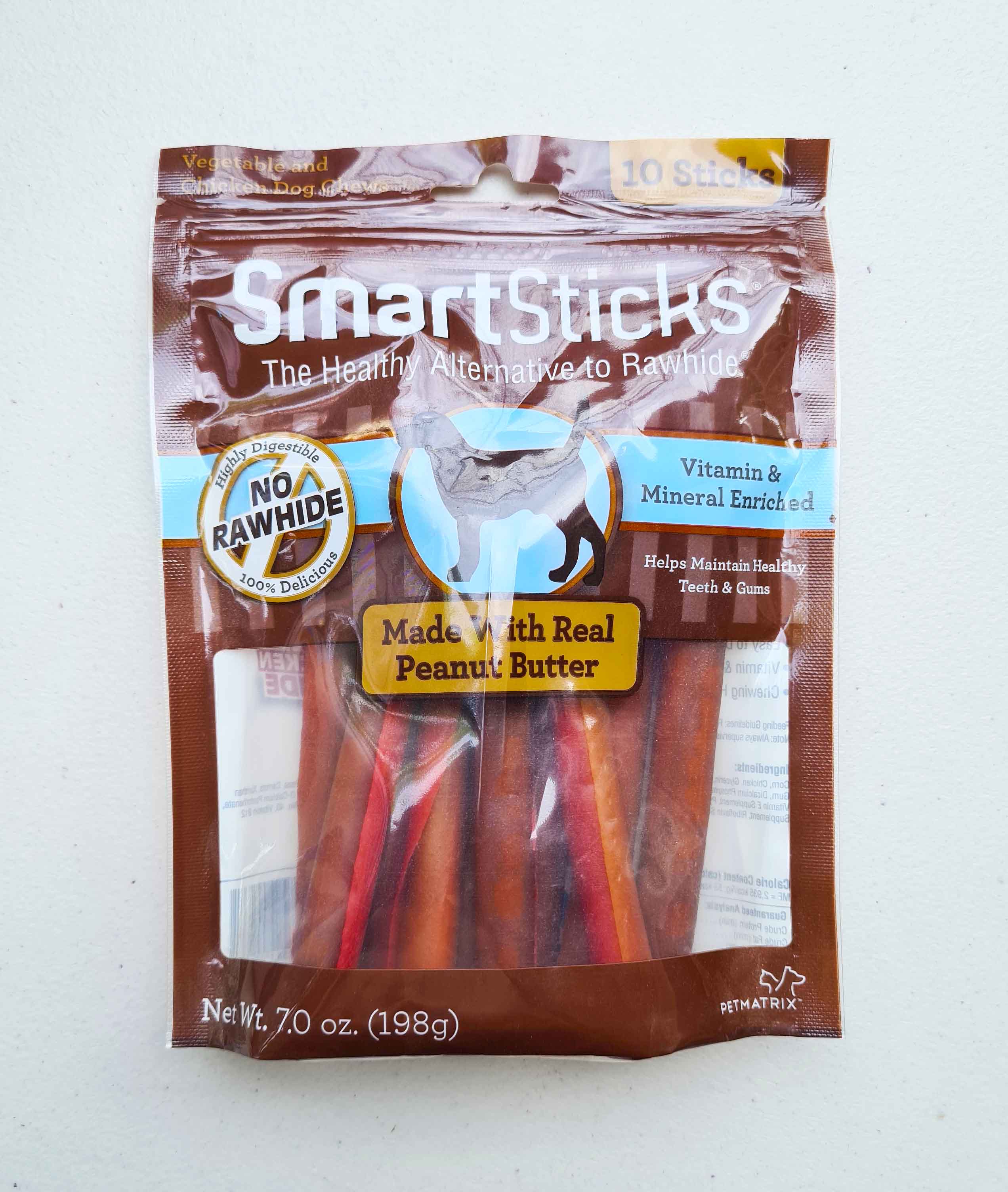 smartsticks rawhide free dog chew