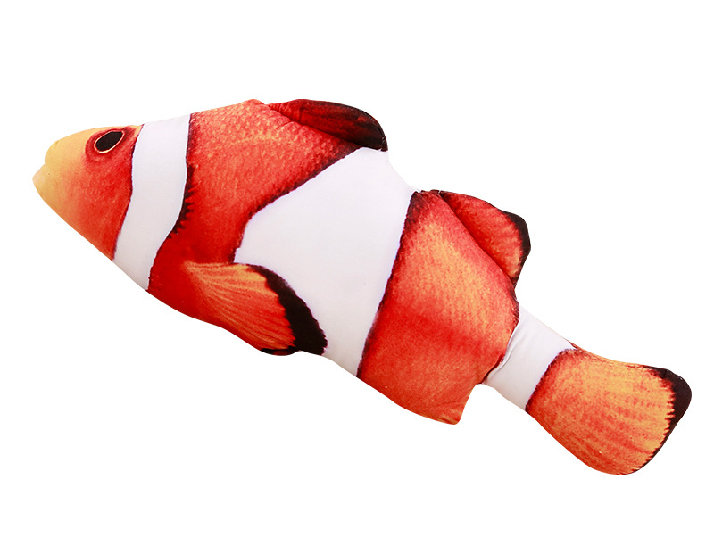 Cat toy Catnip Toy Fish Creative 3d fish cat toy biteproof soft plush