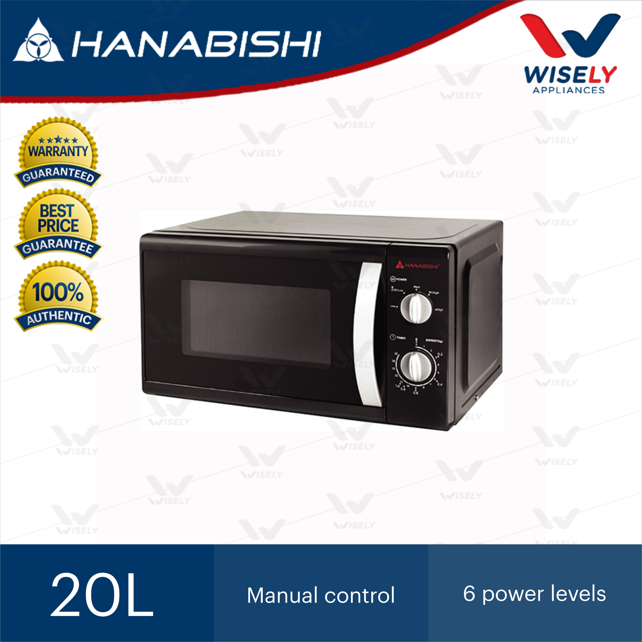 Hanabishi HMO 20MDLX3 Microwave Oven 20L Lazada PH