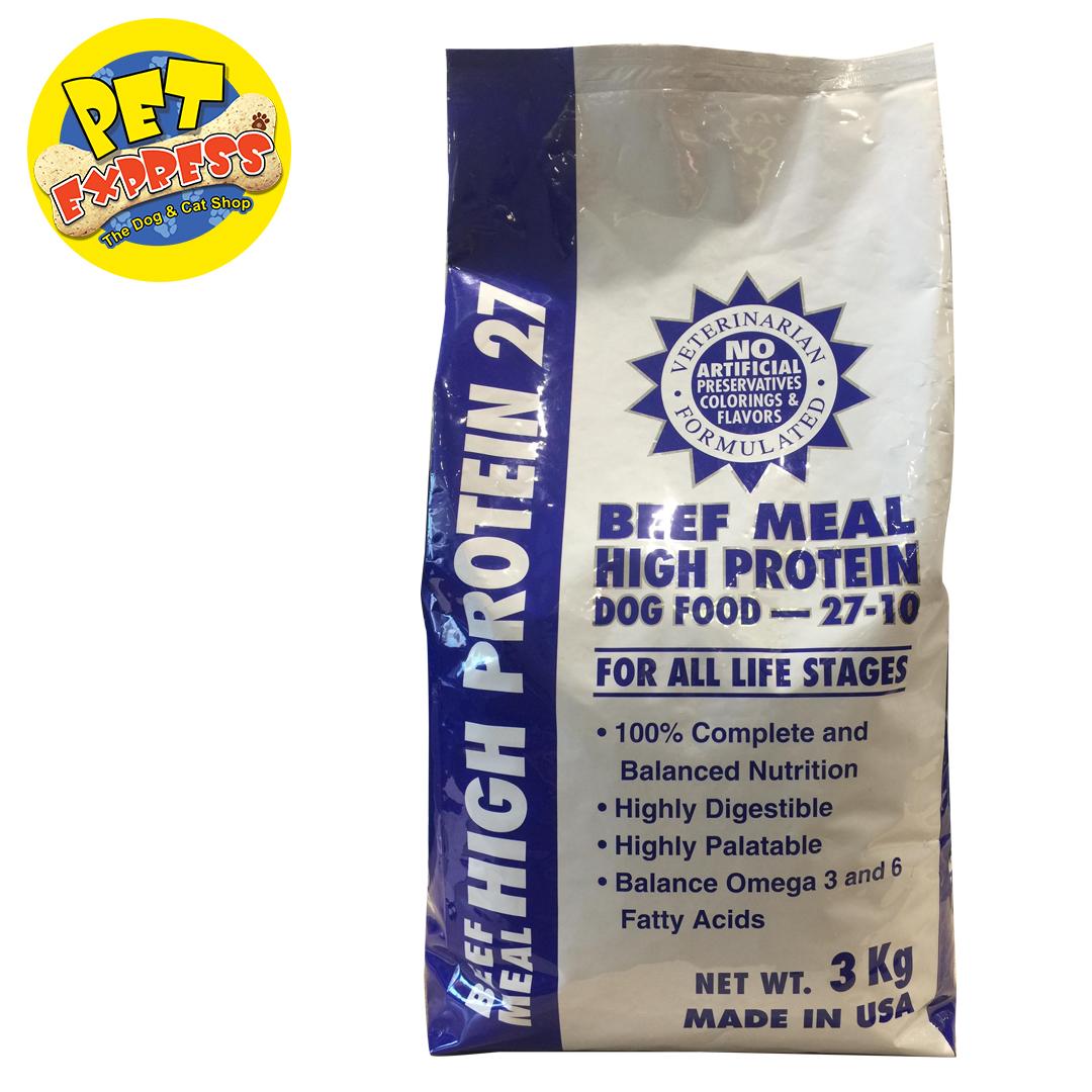 high protein 27 dog food
