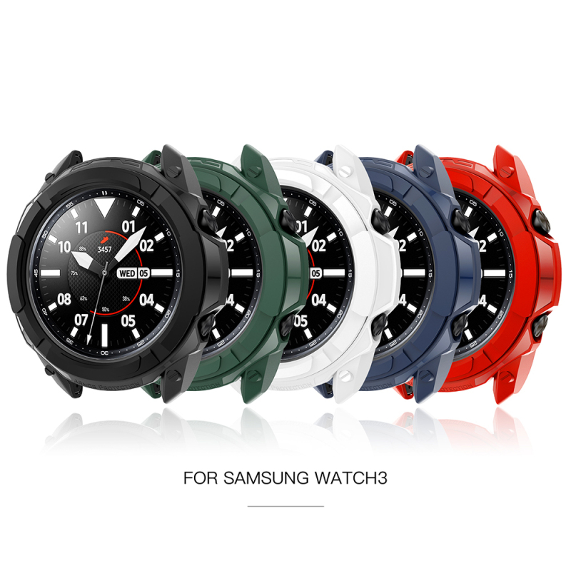 Vỏ Giáp Bảo Vệ Samsung Galaxy Watch3 Có Thể Xoay Vòng 41Mm R850 Vỏ Chống Rơi 45Mm R840