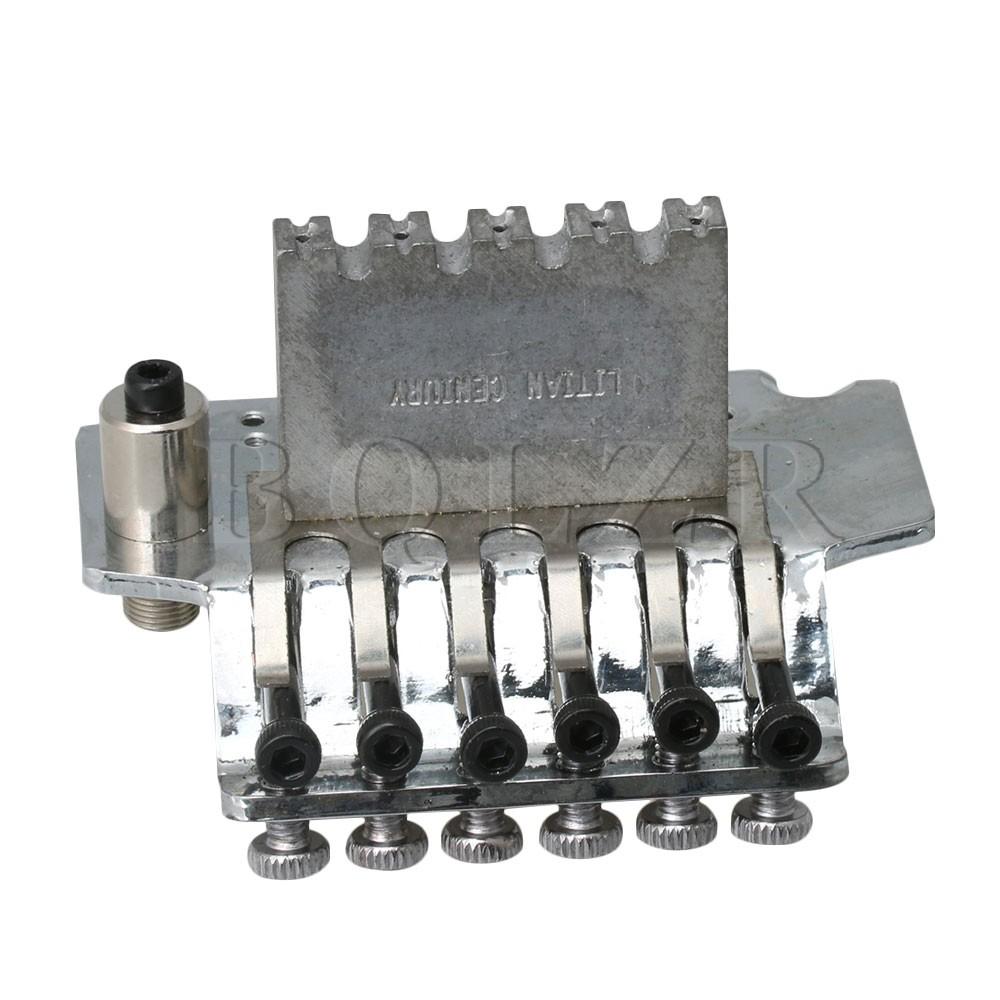 Double Locking Tremolo Bridge For Guitar Silver review and price